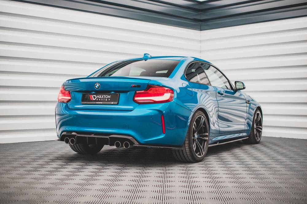 Zijdiffuser V.3 BMW M2 F87 Maxton Glans Zwart