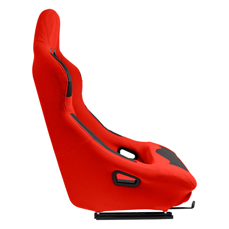 Sportstoel 'BW' - Rood - Vaste rugleuning - incl. sledes
