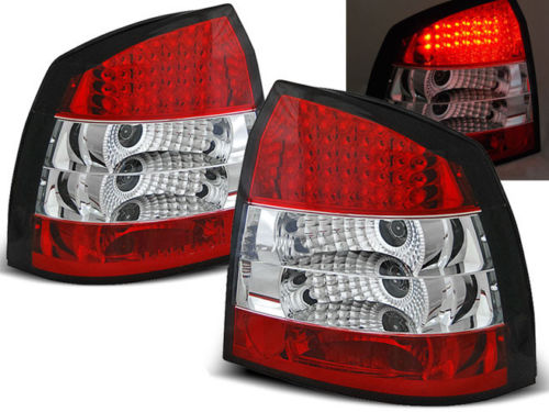 Luces traseras Opel Astra G LED rojo/blanco