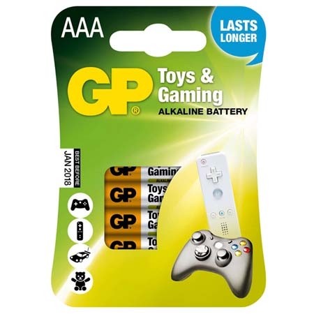 GP 1,5V 4pcs Batterijen 'LR03/AAA'