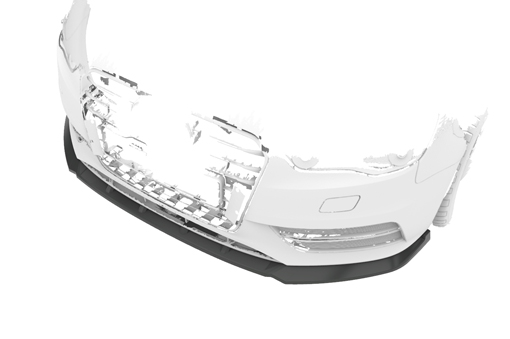Cupspoilerlip Audi A3 8V