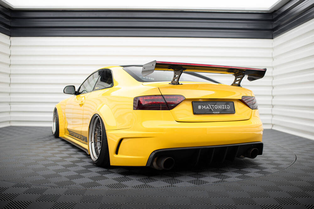 Carbon Spoiler + Led Audi A5 Coupe 8T