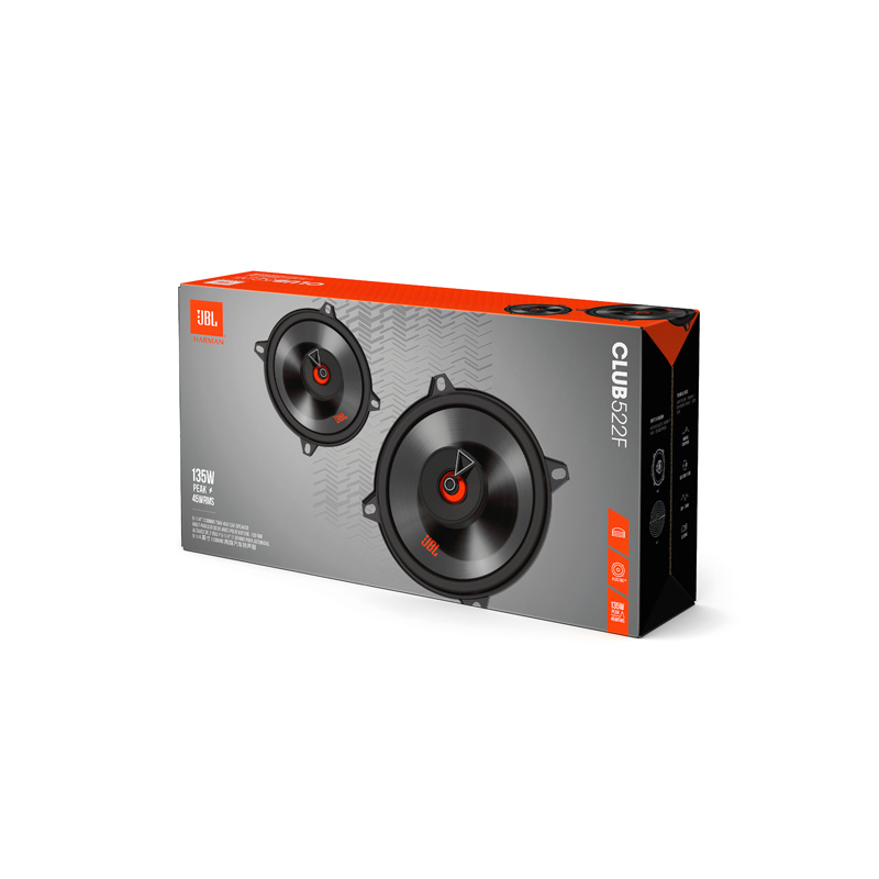 JBL Club 522F 5.25'' (13cm) Speakerset Coaxiaal