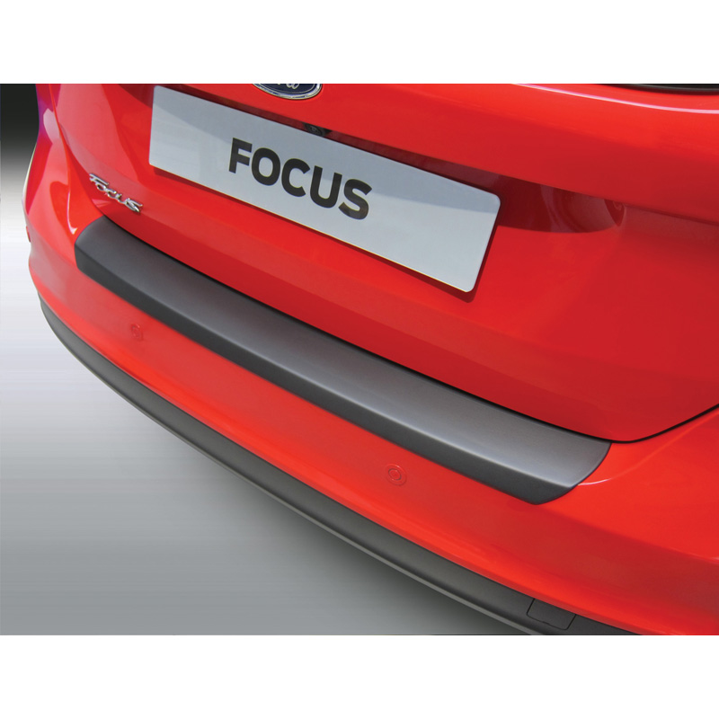 ABS Achterbumper beschermlijst  Ford Focus HB 5 deurs 2014-2018 Zwart
