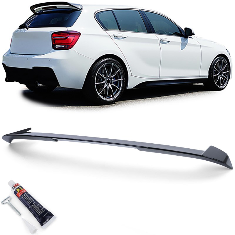 Dakspoiler BMW 1 Serie F20 / F21 11-15 mat Zwart