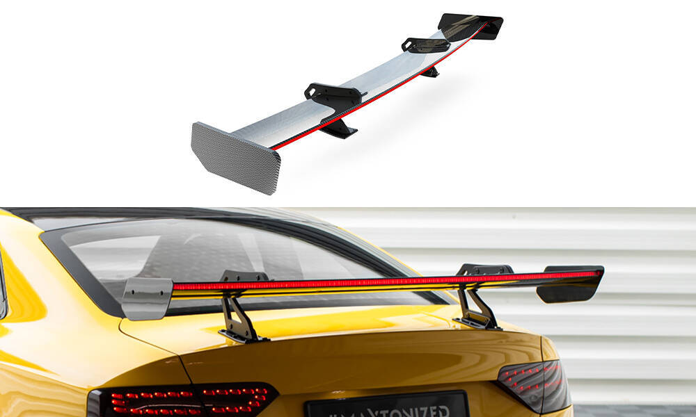 Carbon Spoiler + LED Audi A5 Coupe 8T
