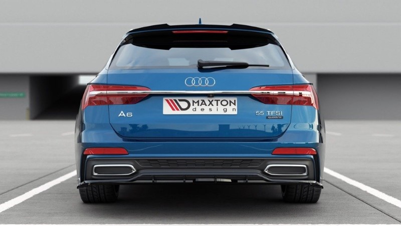 Diffuser V.2 Audi A6 S-Line Avant C8 Maxton Glans Zwart
