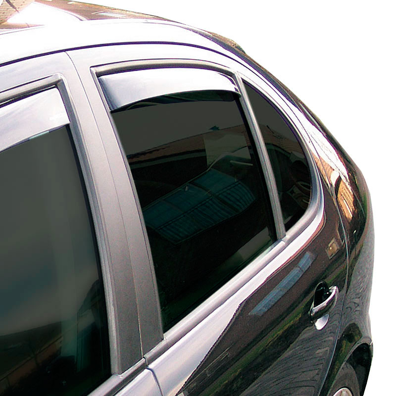 Zijwindschermen Master Dark (achter) Toyota Rav4 5 deurs 2013-