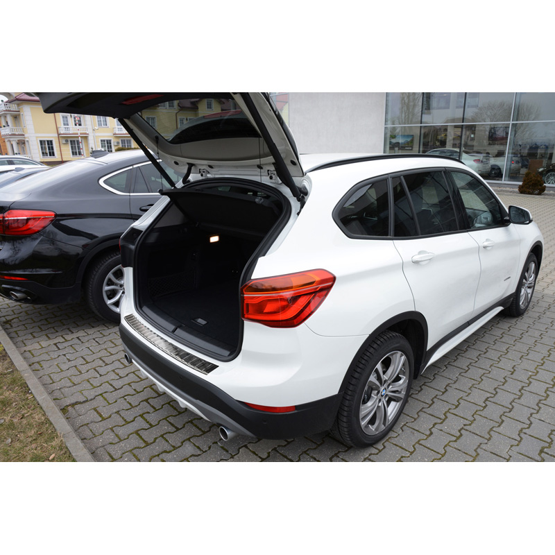 RVS Achterbumperprotector  BMW X1 F48 2015-2022 'Ribs'