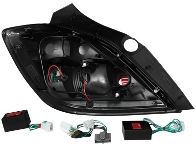 Luces traseras Opel Astra H LED rojo/blanco