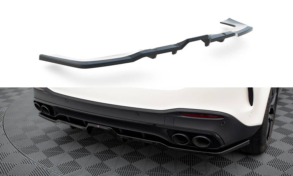 Diffuser Mercedes GLE 53 AMG SUV W167 Maxton Glans Zwart
