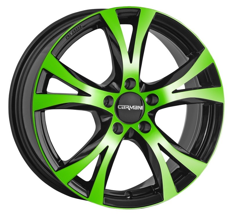 Velgen Carmani 9 Compete Green 8x17 5x120 ET40