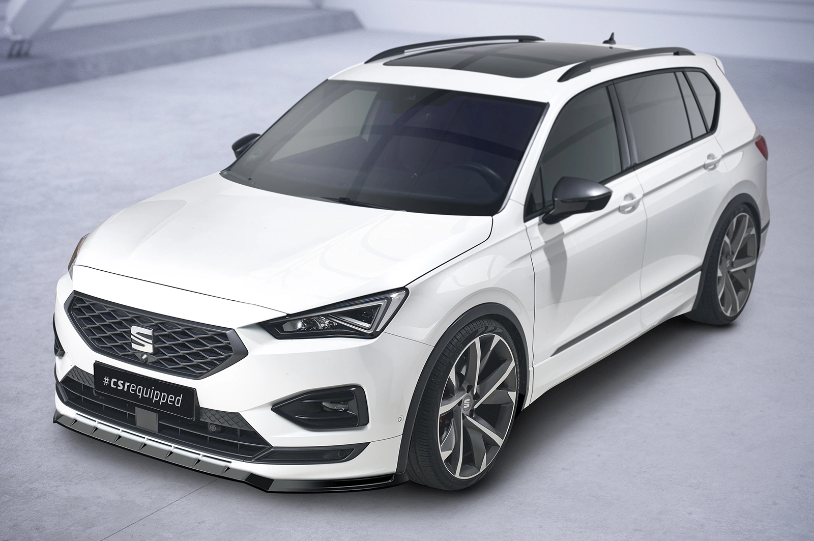 Voorspoiler Seat Tarraco FR Glans Zwart (2018–)
