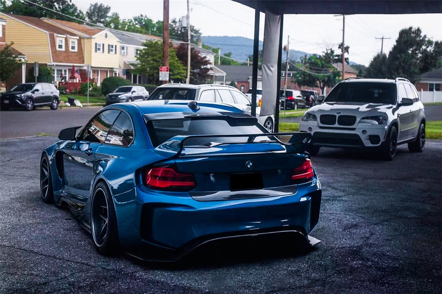 BMW 2 Series F22/F23 EXOT Style Carbon Dakspoiler (M-Tech Only) 2013-2016