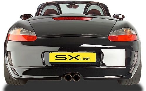 Achterbumper voor de Porsche Boxster 986 SX-Line