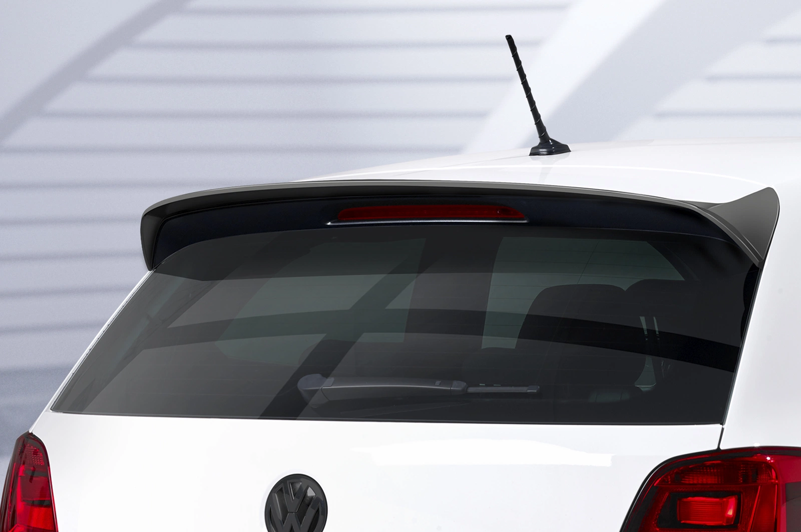 Achterspoiler VW Polo V (Typ 6C) GTI glans zwart 2014–2017 (Facelift)
