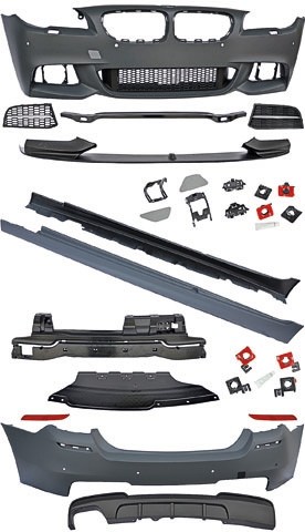 Bumper set BMW F10 LCI