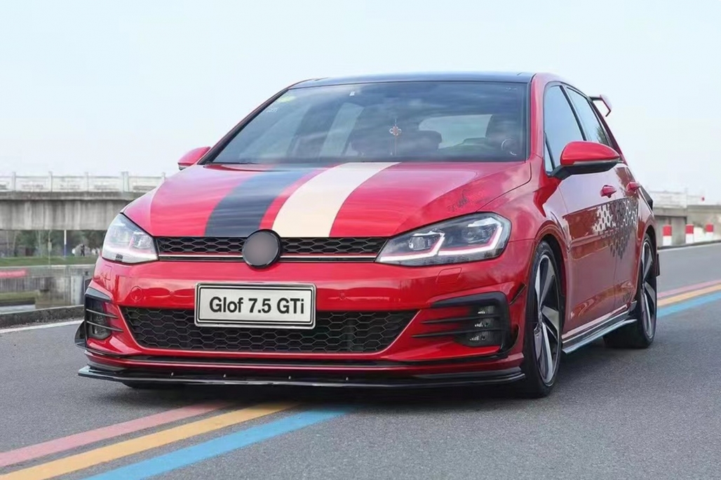 Canards VW Golf 7 GTI 17-20 Carbon Look