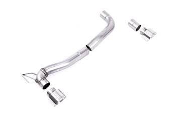 Diffuser Ford Fiesta ST MK8 Maxton Glans Zwart met Milltek Einddemper