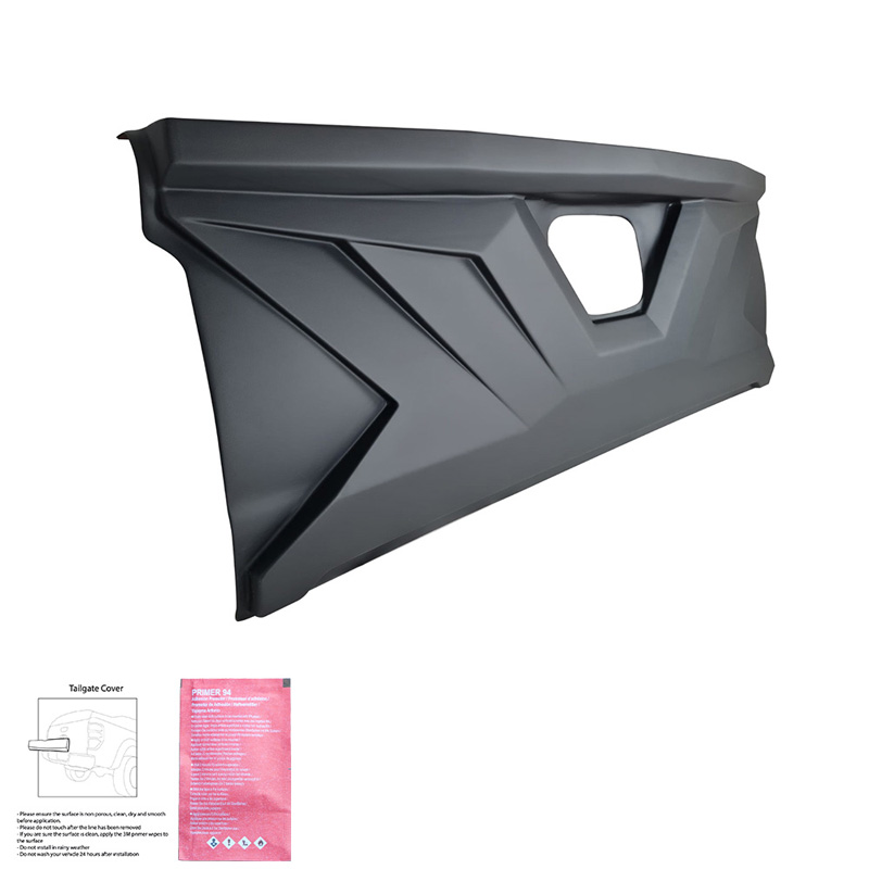 Achterklepcover  Mitsubishi L200 Triton 4 2010-2014 - Matzwart