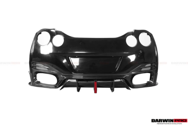 Nissan GTR R35 CBA/DBA/EBA BKSSII Style Deels Carbon Fiber Full Wide Body Kit 2008-2020