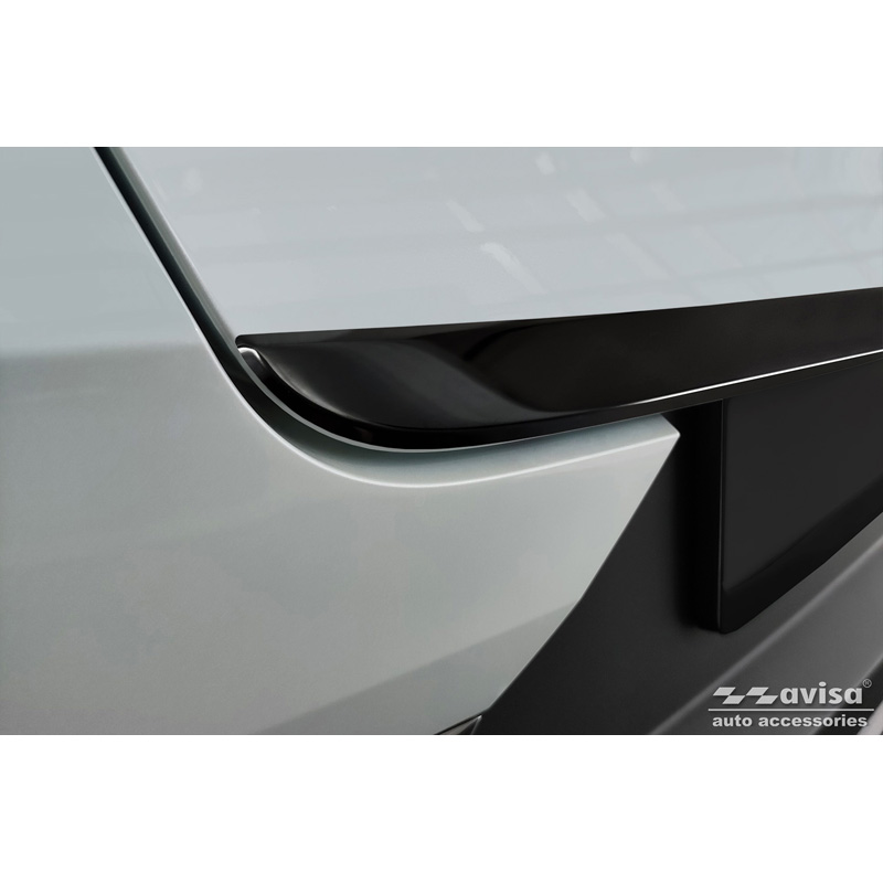 Zwart Chroom RVS Kofferbak Sierlijst  Renault Captur II 2019- & Mitsubishi ASX II 2023-