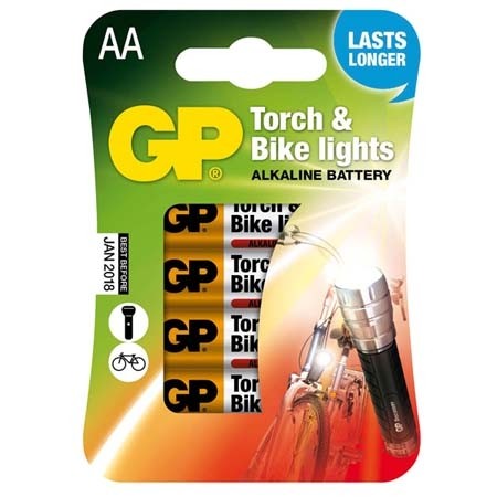 GP 1,5V 4pcs Batterijen 'LR06/AA'