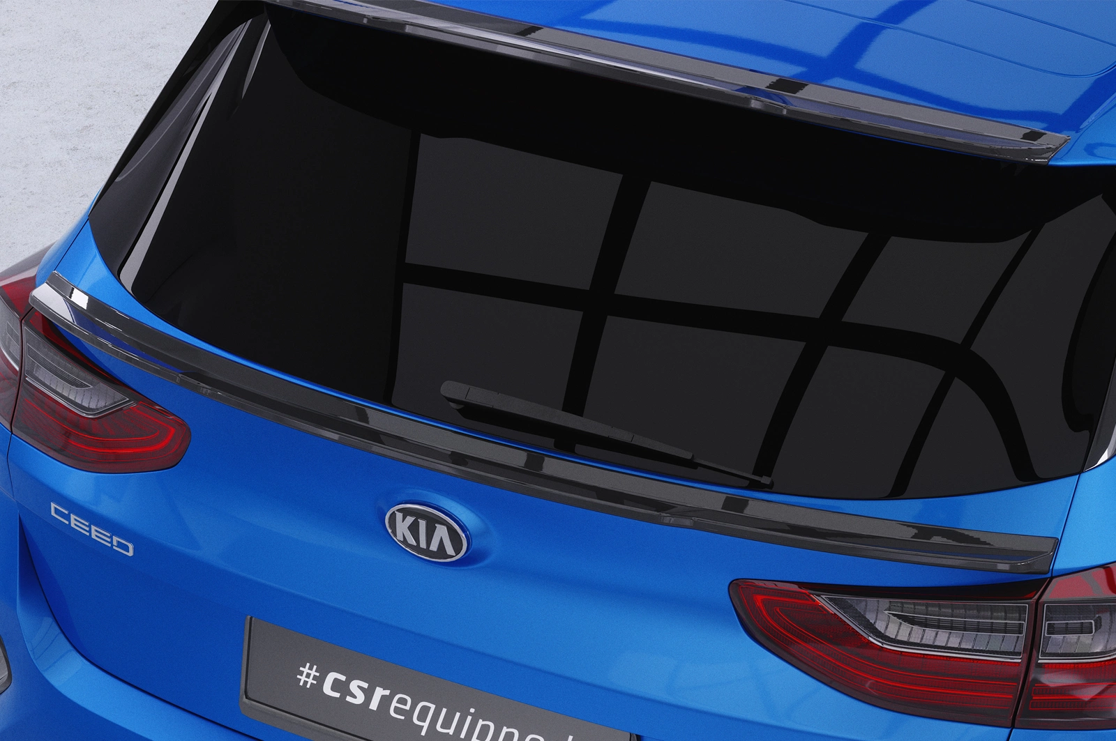 Achterspoiler Kia Ceed (CD) Glans Zwart – CSR Design