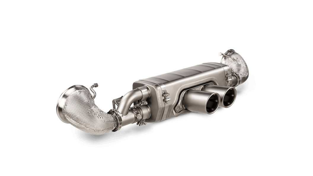 Akrapovic Porsche 911 GT3 / Touring (992) “Slip On” Race Line Titanium Exhaust System