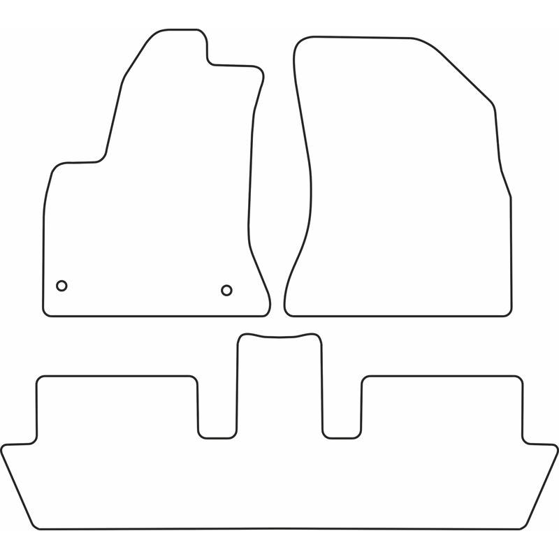 Automatten Citroen C4 Picasso 5-Pers. 06-