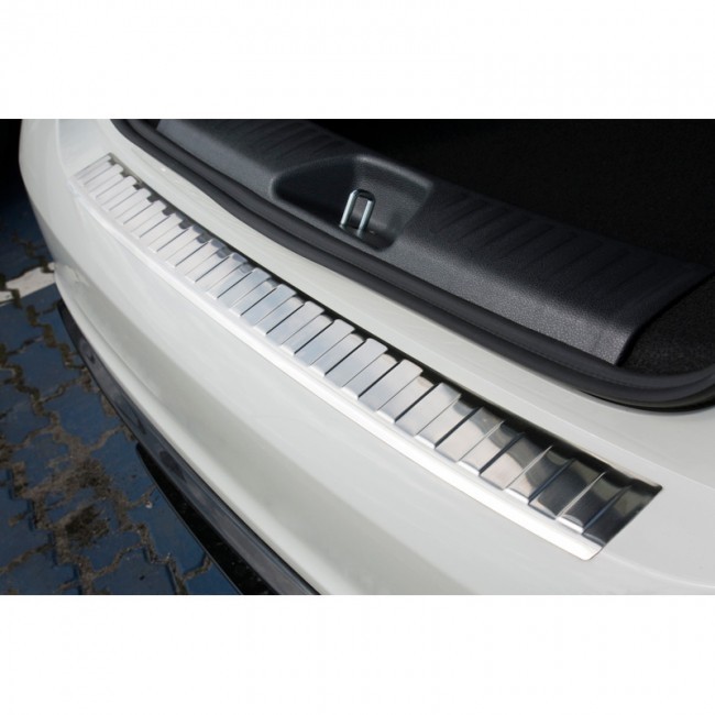 RVS Achterbumperprotector Mercedes A-Klasse W176 AMG 2015- 'Ribs