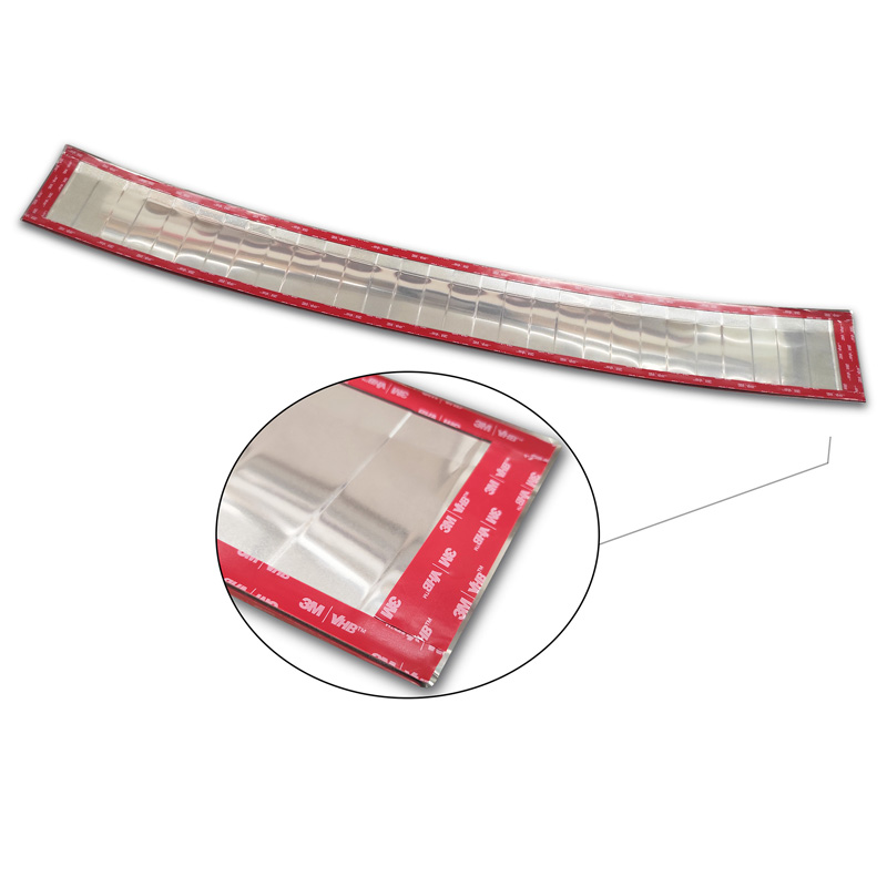 RVS Achterbumperprotector  Volvo V70 Facelift 2013-2016 'Ribs'