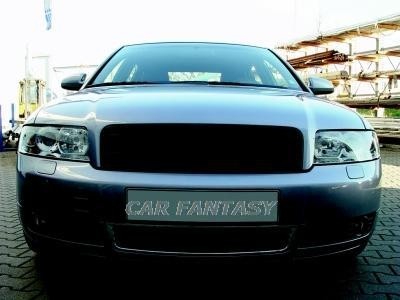 Grill zonder Embleem Audi A6 97-01 zwart