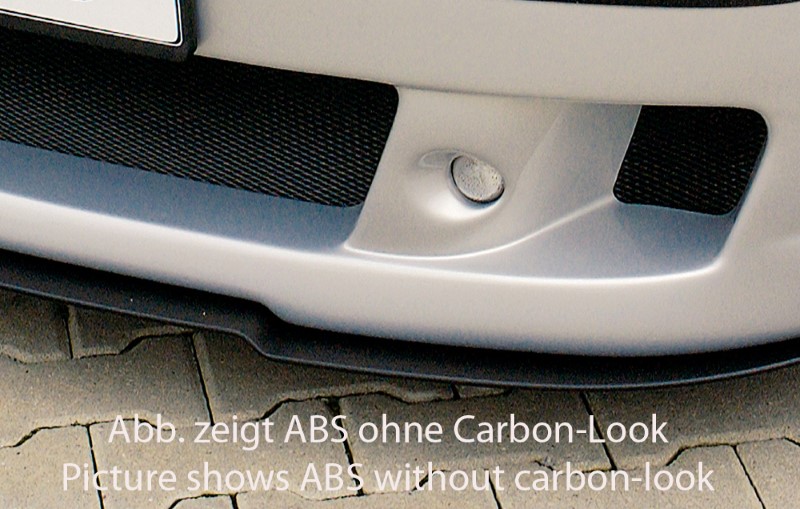 Spoilerzwaard Carbon voor voorbumper inclusief moterkaplijst  VW