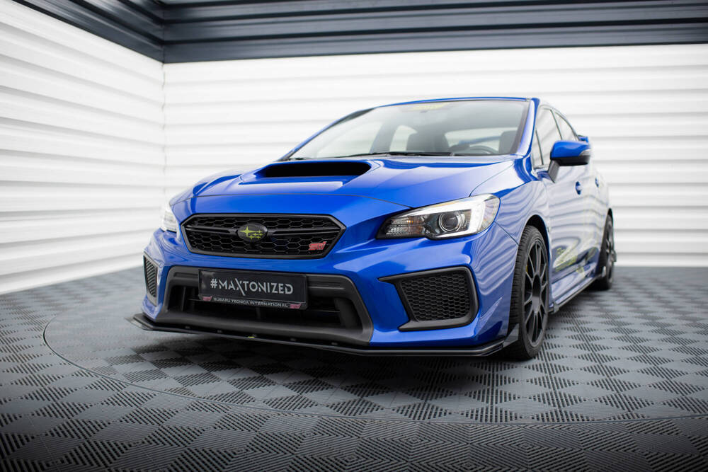 Voorspoiler met Canards Subaru Impreza WRX STI GK Maxton Street Pro