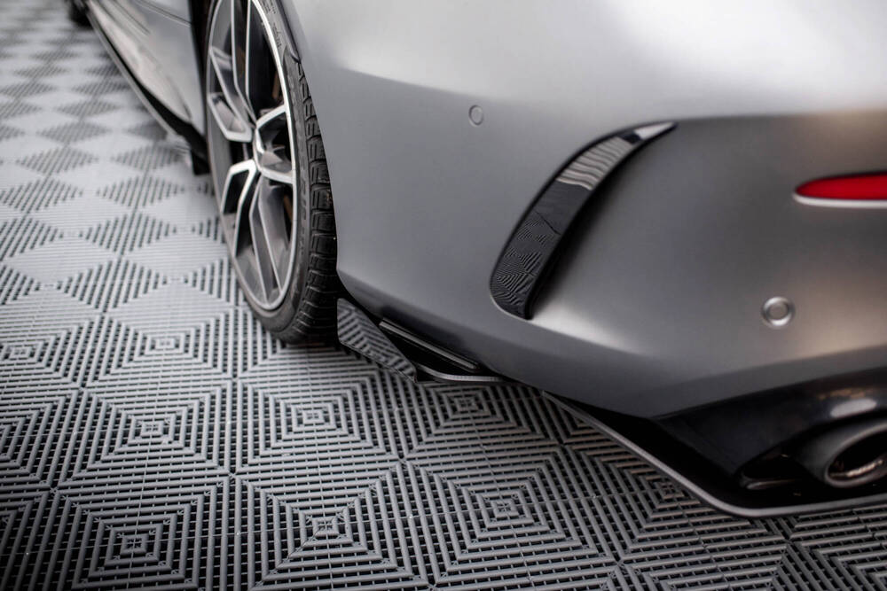 Zijdiffusers met Canards Mercedes C43 W205 Coupe FL Maxton