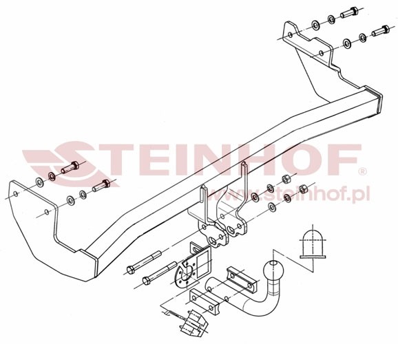 Trekhaak Hyundai Getz 3/5D 11/2005 2009