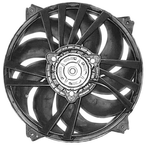 Radiator FAN PEUGEOT 406 02-04 385 mm 2.0/2.2I/2.0 D/2.0TDS -AC