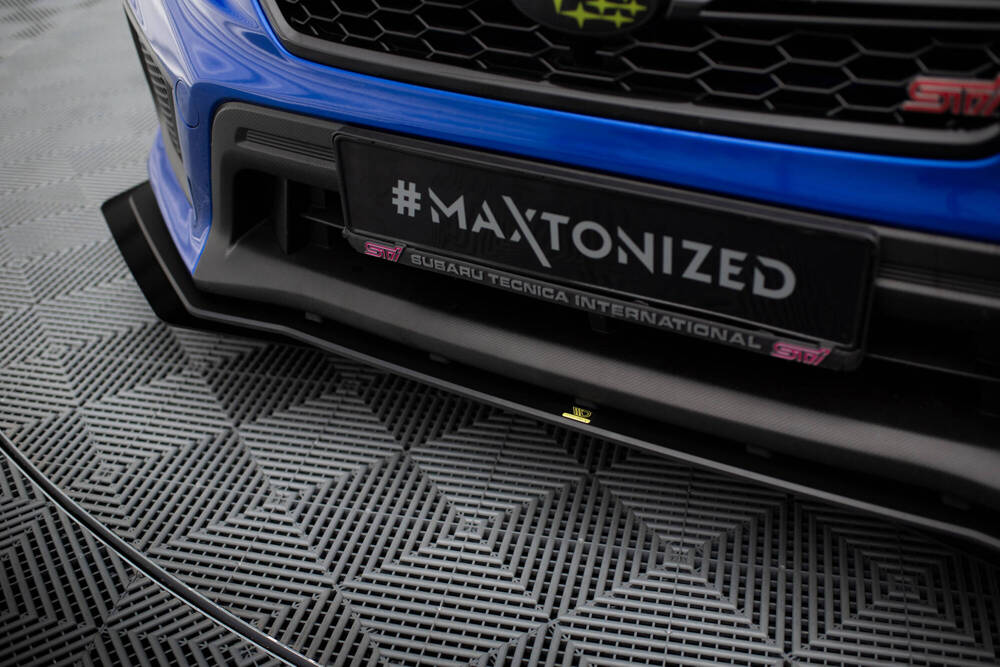 Voorspoiler met Canards Subaru Impreza WRX STI GK Maxton Street Pro