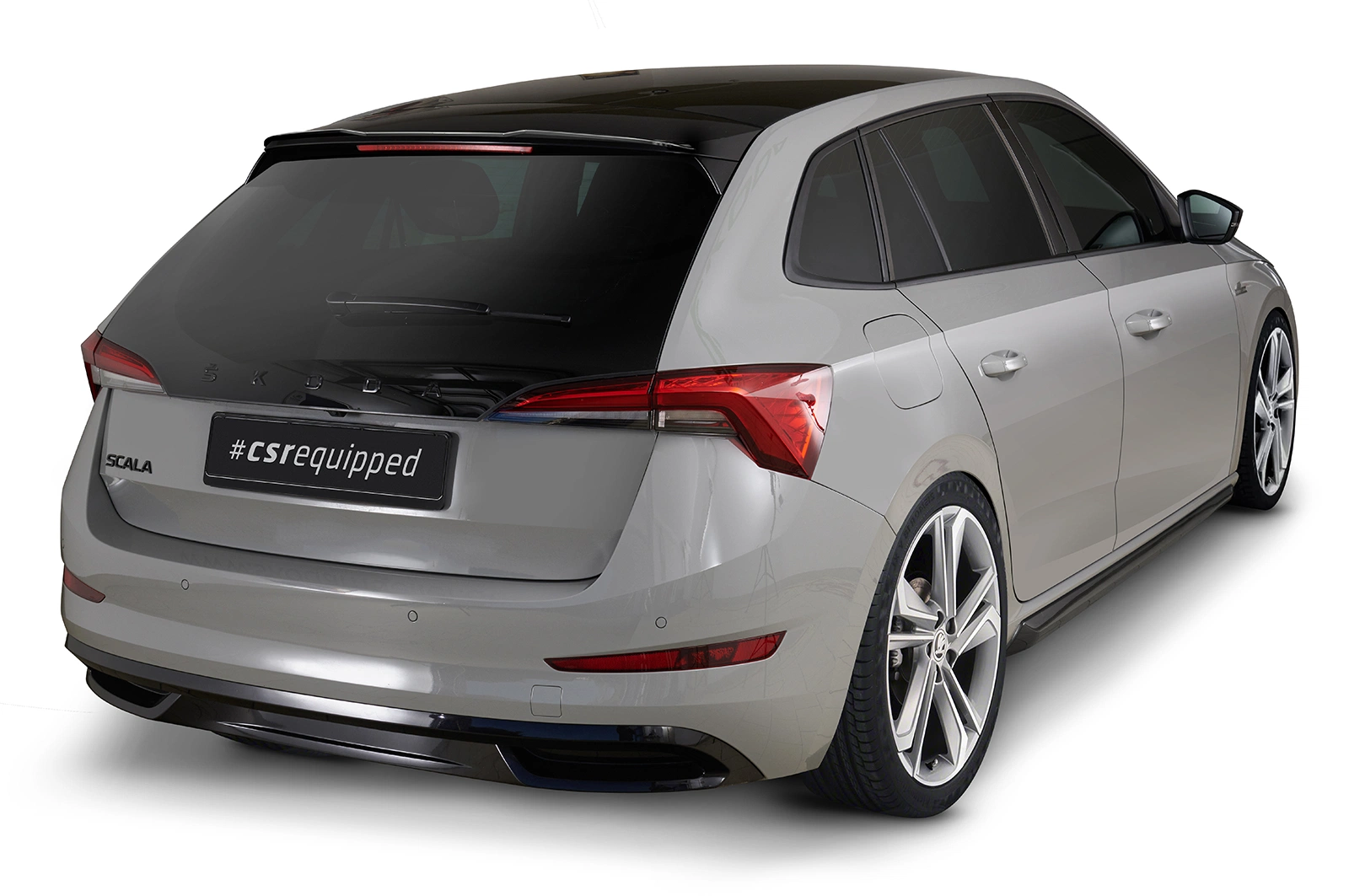 Achterspoiler Škoda Scala glans zwart CSR