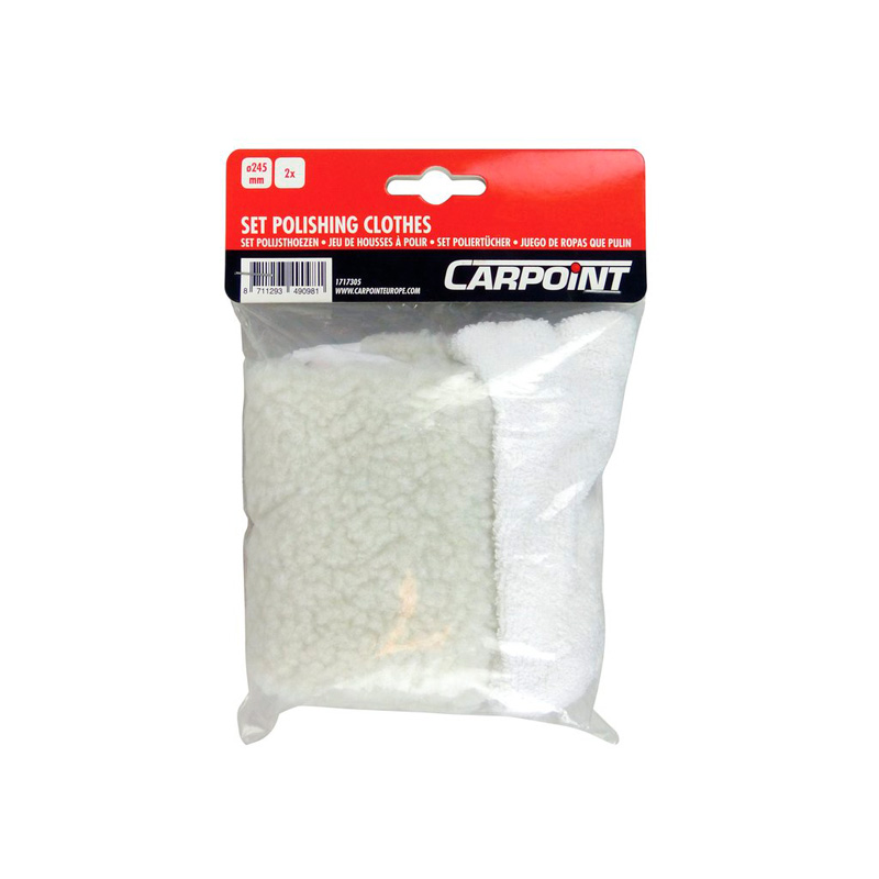 Carpoint Polijsthoezen voor BC 490905 Ø245mm - 2-stuks