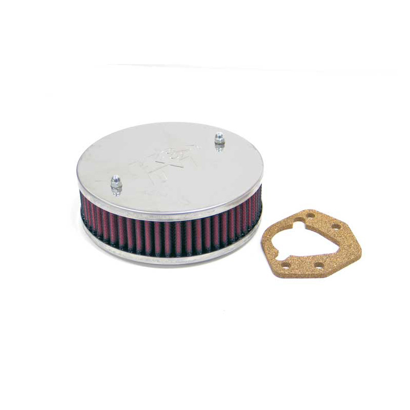 K&N carburateur luchtfilter rond  Stromberg 175-CD, diameter 150 mm, Montagehoogte 45mm (56-9355)