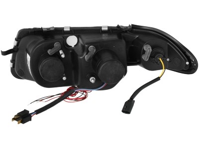 Faros Opel Astra F Angel Eyes 94-97 cromo