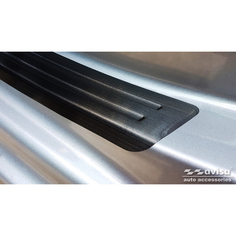 Zwart RVS Instaplijsten  Peugeot 508 Sedan & SW 2011-2014 & FL 2014-2018 - 'Special Edition' - 4-delig