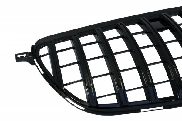 Grill Mercedes GLE Coupe C292 (15-18) GLE W166 SUV (15-18) GT-R Panamericana Design Glans Zwart