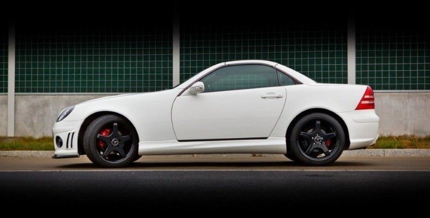 Zijskirts Mercedes SLK R170 Maxton Design