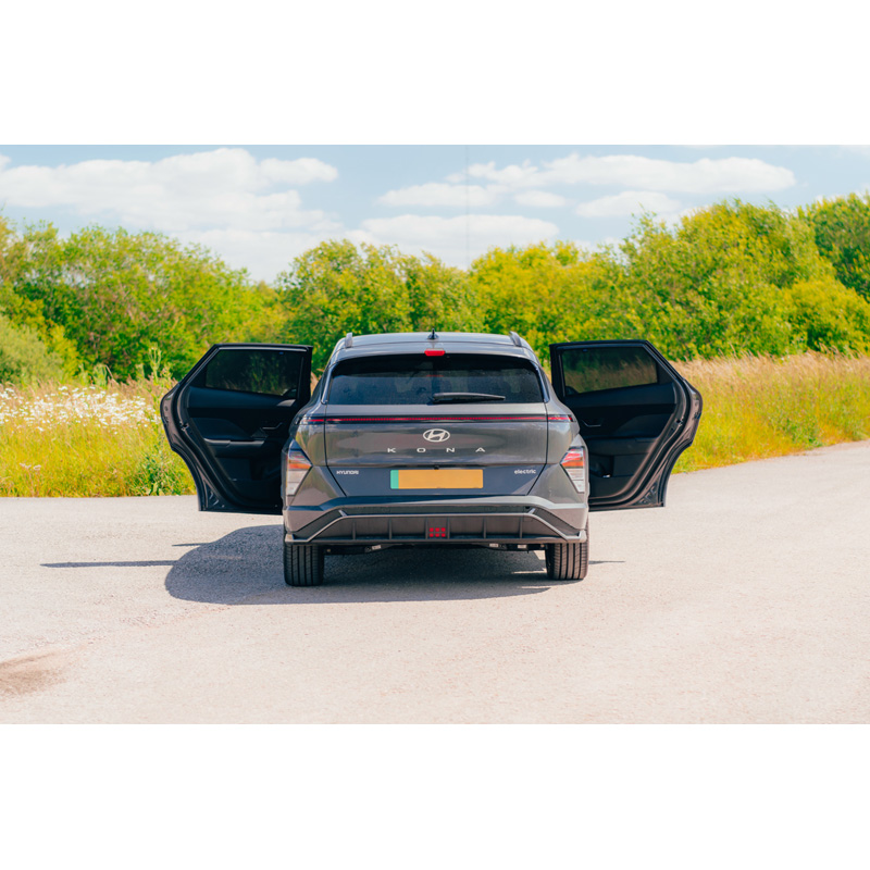 Set Car Shades (achterportieren)  Hyundai Kona II 5 deurs 2024- (2-delig)