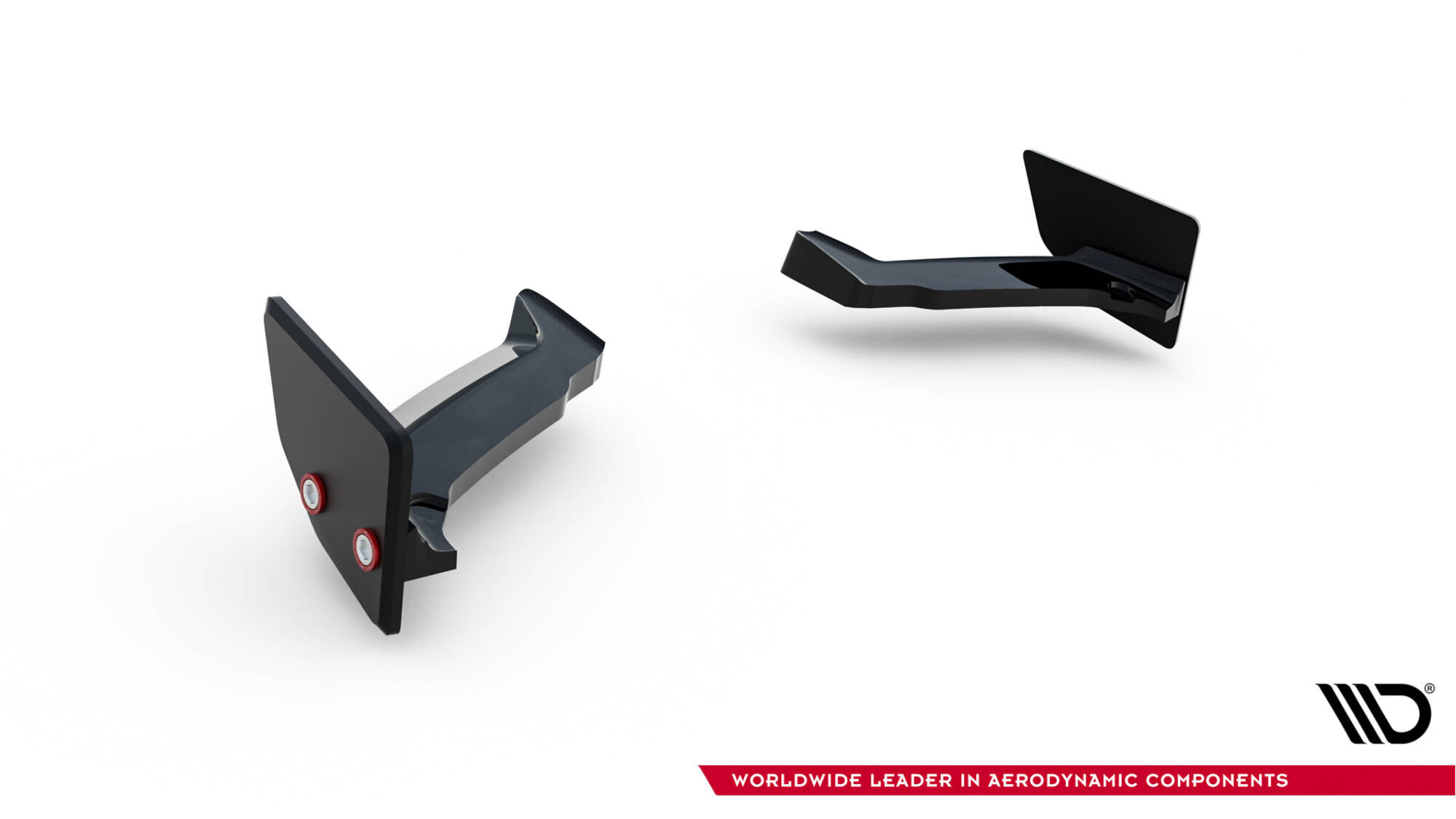 Achterzij spoilers + Flaps Toyota GR Yaris MK4 Facelift Maxton Glanzend zwart