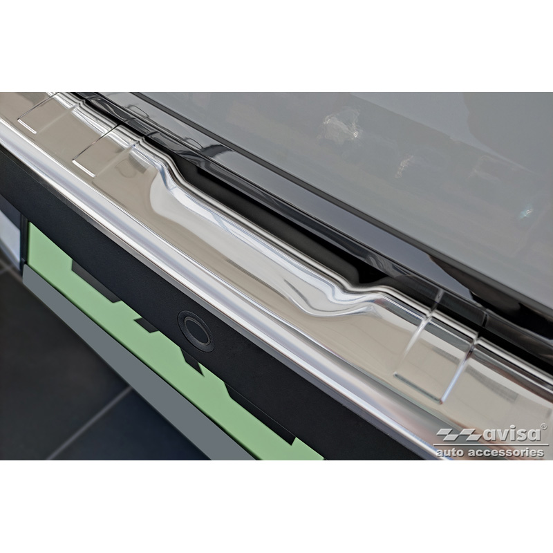 RVS Achterbumperprotector  Dacia Spring 2020- 'Ribs'
