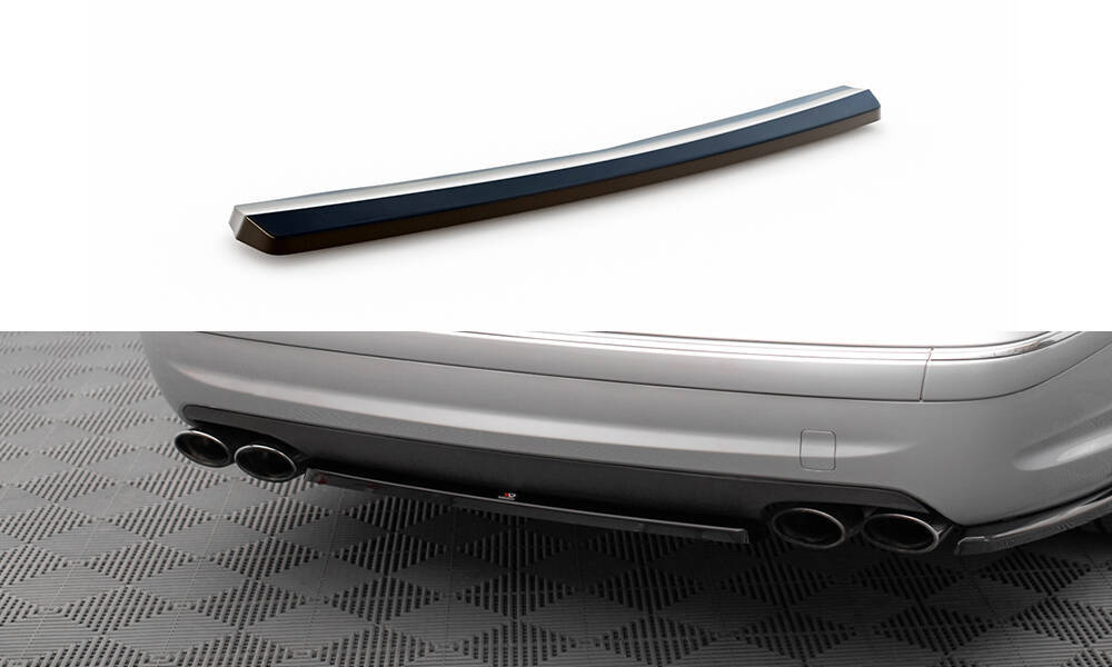 Diffuser Mercedes E55 AMG W211 Maxton Glans Zwart